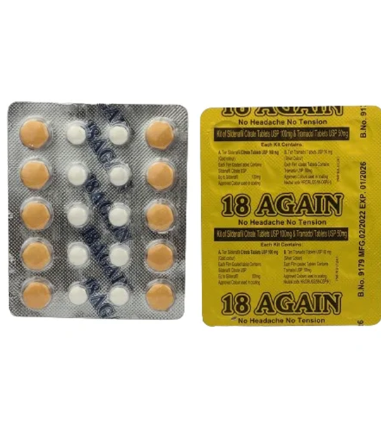 18 Again Sildenafil Citrate Tablets In Pakistan