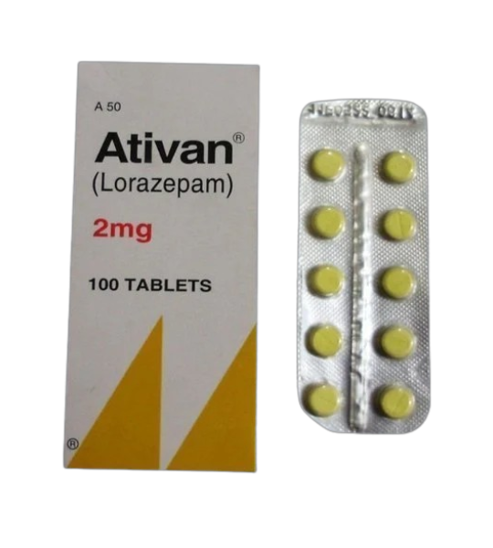 Ativan Tab 2 MG 10x10's Online in Pakistan