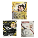 Cialis Black 200mg & Cialis Silver 20mg  & Cialis Gold 20mg In Pakistan