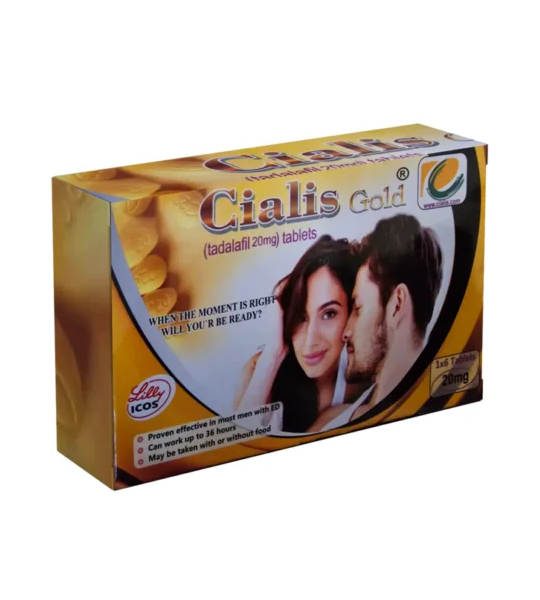 Cialis Gold 20mg Tablets Card Made In UK