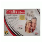 Cialis 20mg Silver 6 Tablets Card Made UK in Pakistan