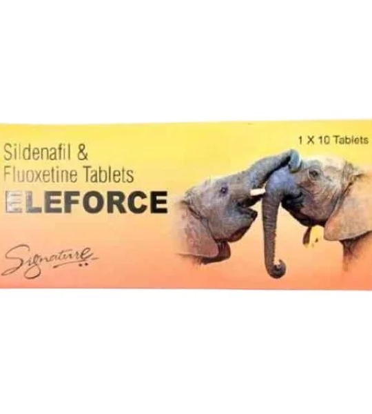 Eleforce Sildenafil & Fluoxetine 10 Tablets In Pakistan