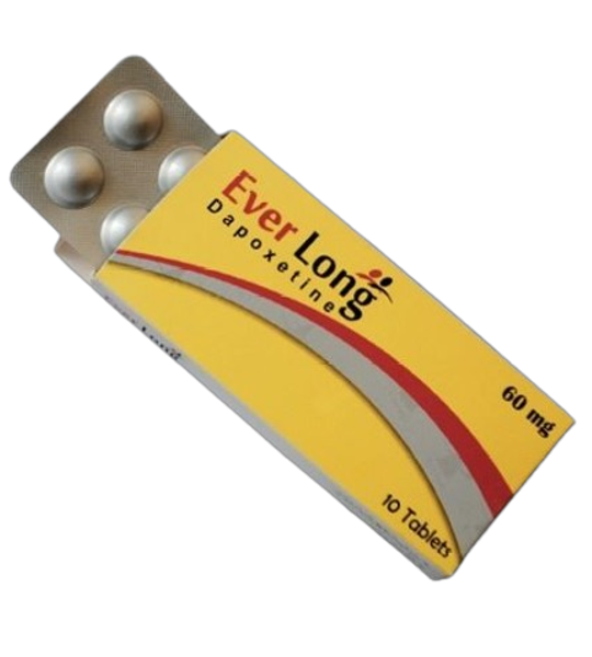 Everlong 60mg Dapoxetine 10 Tablets In Pakistan