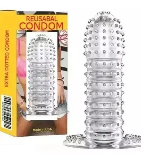Extra Dotted Reusabal Condom in Pakistan