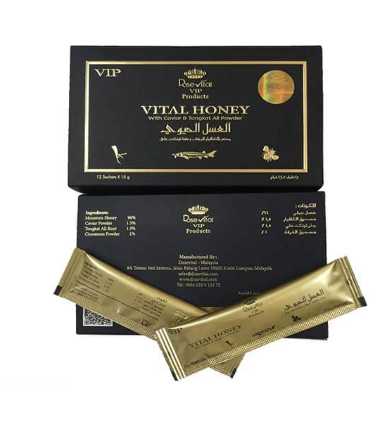 Vital Honey 12 Sachet X 15g In Pakistan